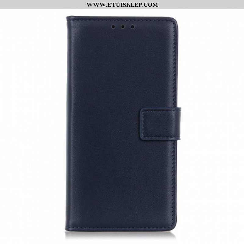 Etui Folio do Oppo A15 Zwykła Sztuczna Skóra